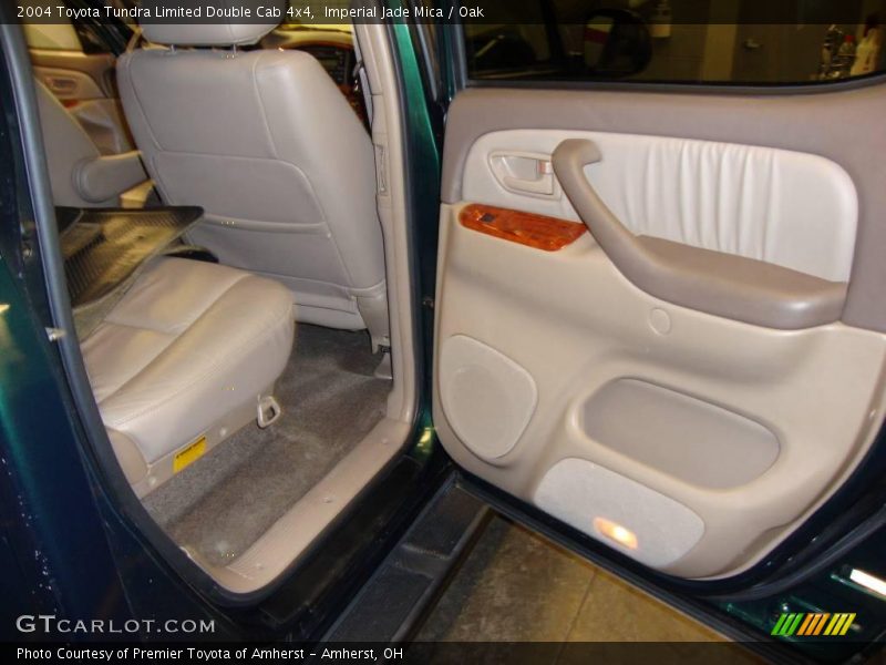 Imperial Jade Mica / Oak 2004 Toyota Tundra Limited Double Cab 4x4