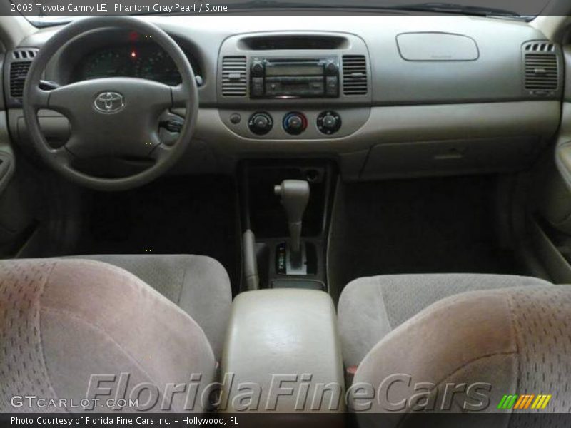Phantom Gray Pearl / Stone 2003 Toyota Camry LE