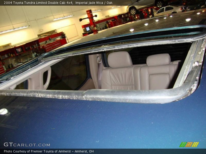 Imperial Jade Mica / Oak 2004 Toyota Tundra Limited Double Cab 4x4