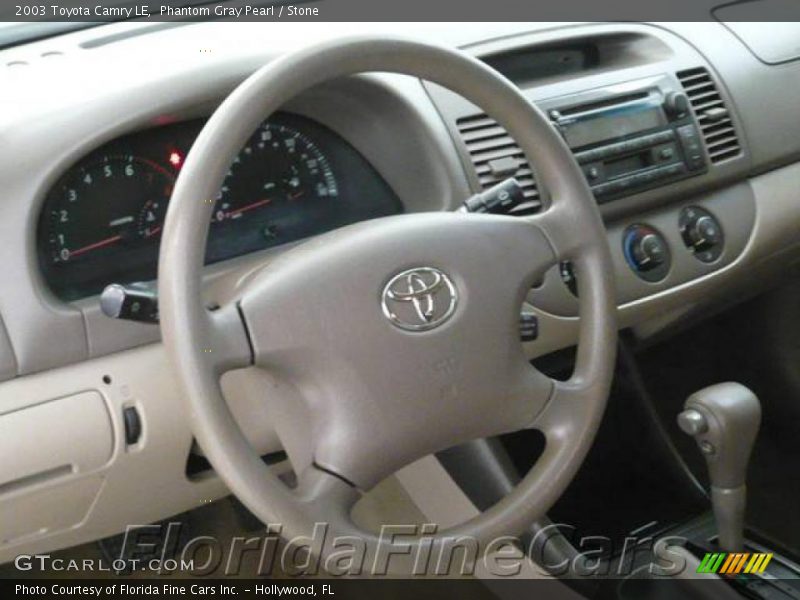 Phantom Gray Pearl / Stone 2003 Toyota Camry LE