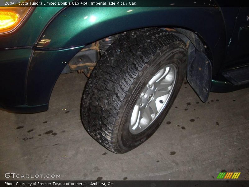 Imperial Jade Mica / Oak 2004 Toyota Tundra Limited Double Cab 4x4