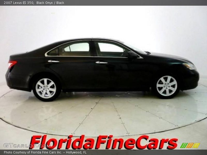 Black Onyx / Black 2007 Lexus ES 350