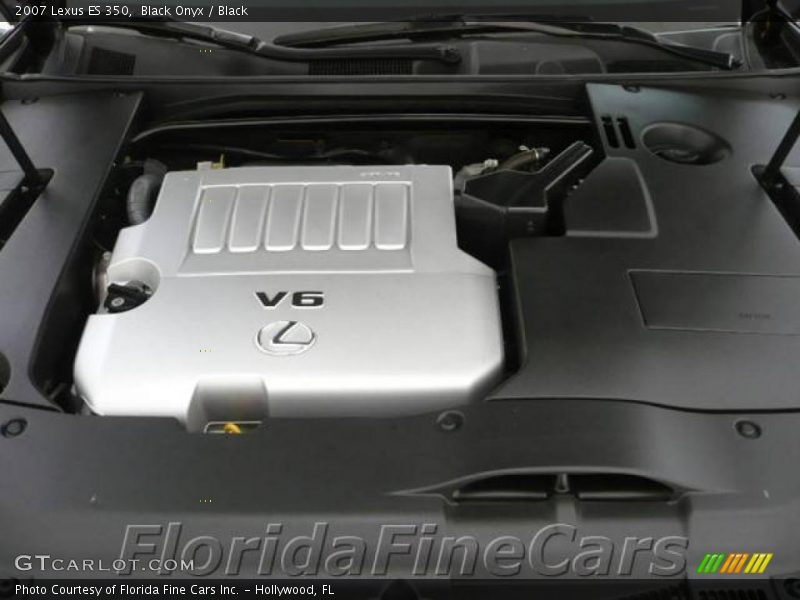 Black Onyx / Black 2007 Lexus ES 350