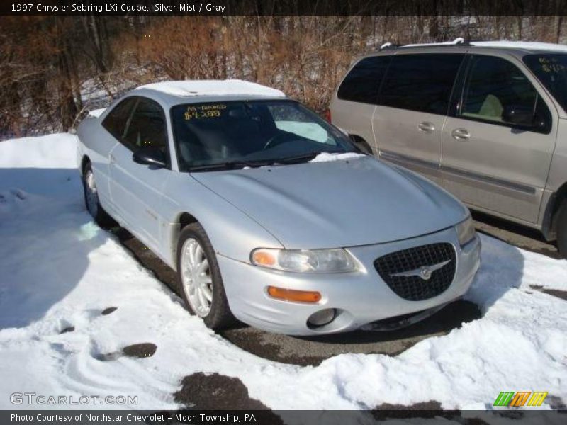 Silver Mist / Gray 1997 Chrysler Sebring LXi Coupe