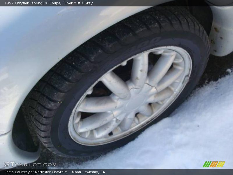 Silver Mist / Gray 1997 Chrysler Sebring LXi Coupe