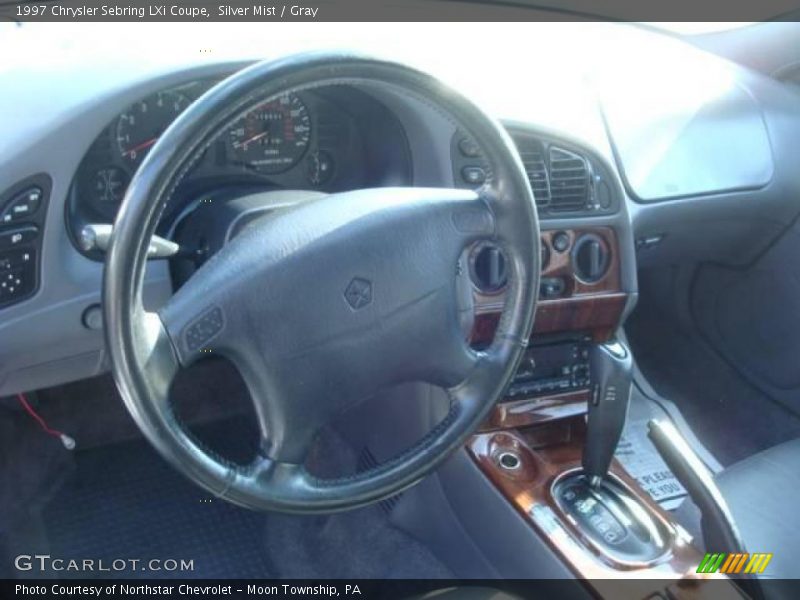 Silver Mist / Gray 1997 Chrysler Sebring LXi Coupe