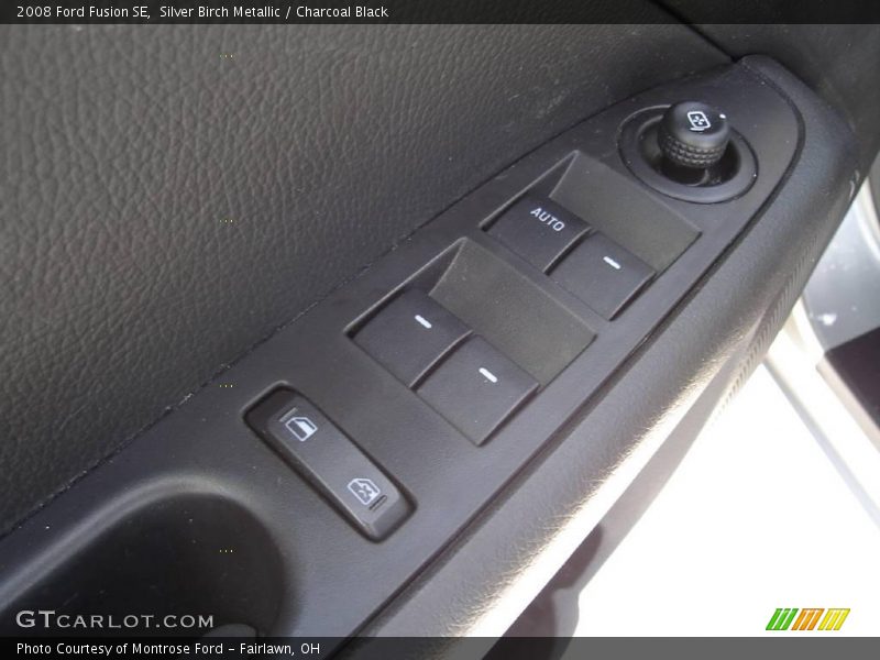 Silver Birch Metallic / Charcoal Black 2008 Ford Fusion SE