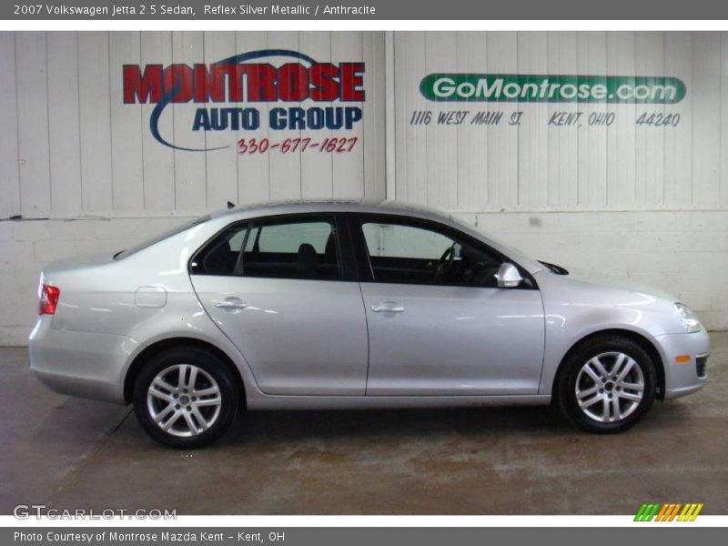 Reflex Silver Metallic / Anthracite 2007 Volkswagen Jetta 2.5 Sedan