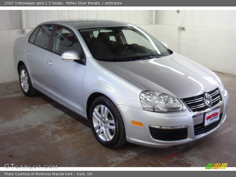 Reflex Silver Metallic / Anthracite 2007 Volkswagen Jetta 2.5 Sedan
