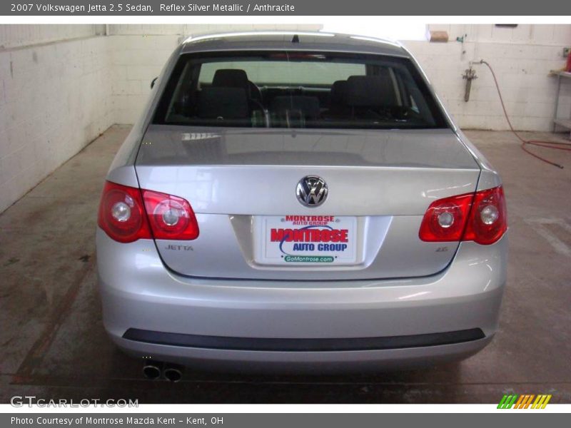 Reflex Silver Metallic / Anthracite 2007 Volkswagen Jetta 2.5 Sedan