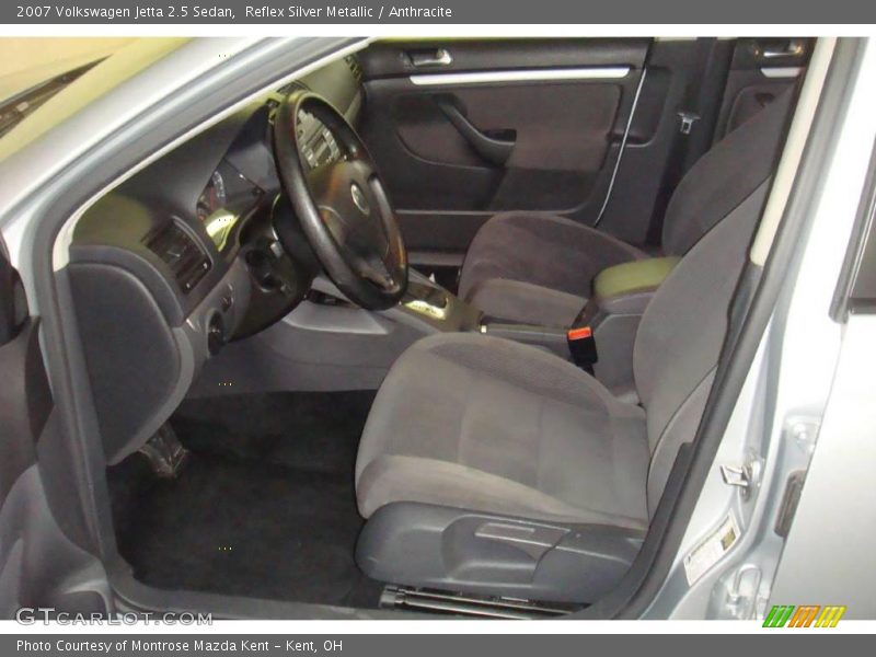 Reflex Silver Metallic / Anthracite 2007 Volkswagen Jetta 2.5 Sedan
