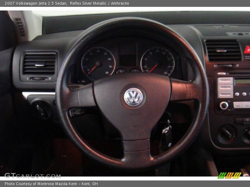 Reflex Silver Metallic / Anthracite 2007 Volkswagen Jetta 2.5 Sedan