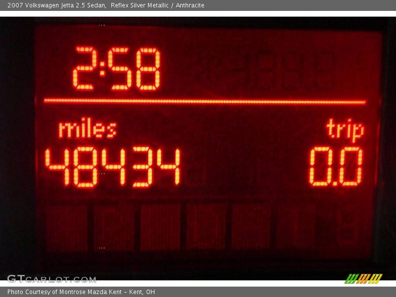 Reflex Silver Metallic / Anthracite 2007 Volkswagen Jetta 2.5 Sedan