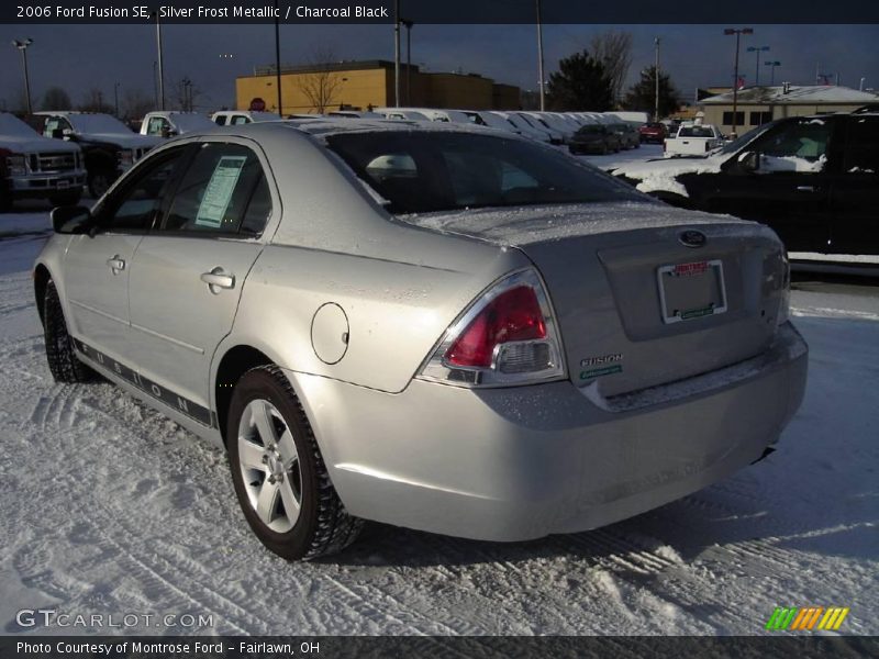 Silver Frost Metallic / Charcoal Black 2006 Ford Fusion SE