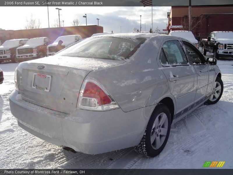 Silver Frost Metallic / Charcoal Black 2006 Ford Fusion SE