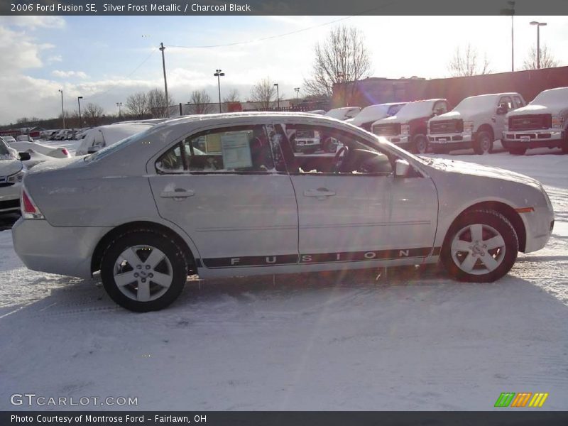 Silver Frost Metallic / Charcoal Black 2006 Ford Fusion SE