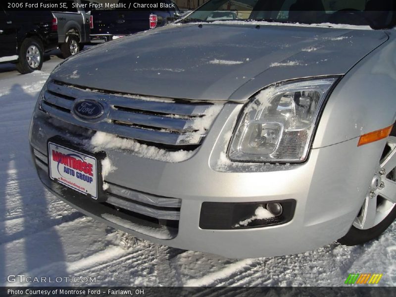 Silver Frost Metallic / Charcoal Black 2006 Ford Fusion SE