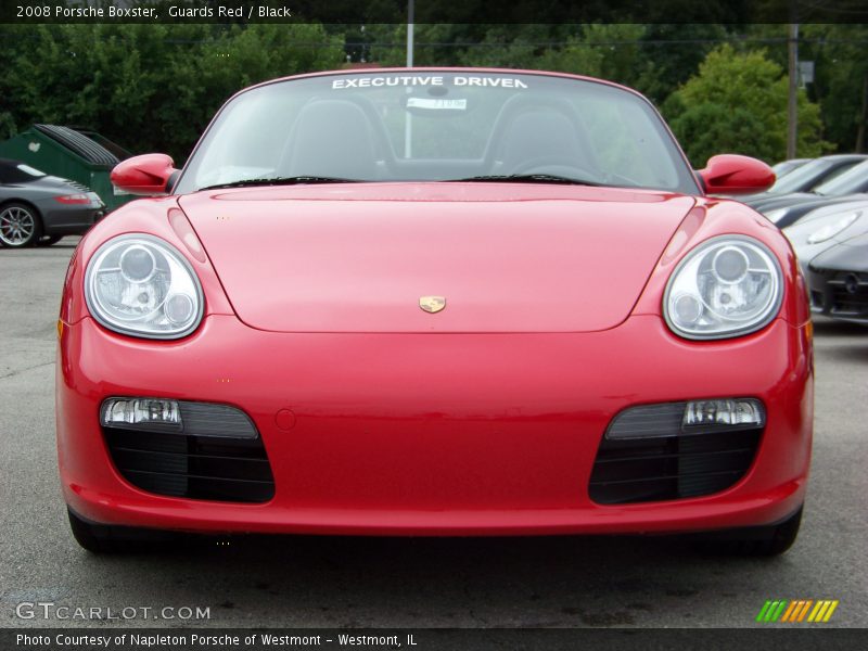 Guards Red / Black 2008 Porsche Boxster