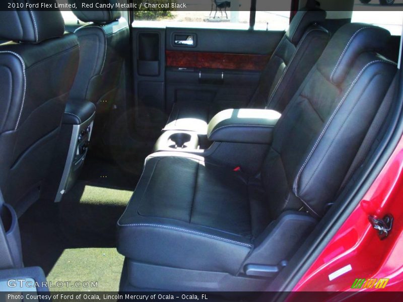 Red Candy Metallic / Charcoal Black 2010 Ford Flex Limited