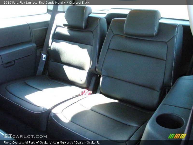 Red Candy Metallic / Charcoal Black 2010 Ford Flex Limited