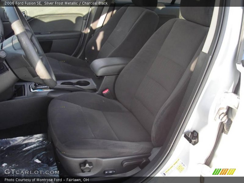Silver Frost Metallic / Charcoal Black 2006 Ford Fusion SE