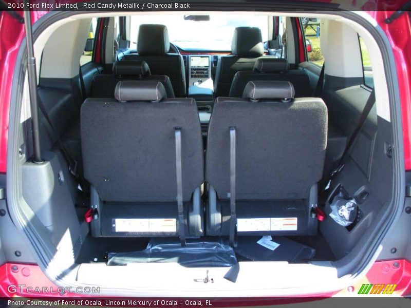 Red Candy Metallic / Charcoal Black 2010 Ford Flex Limited