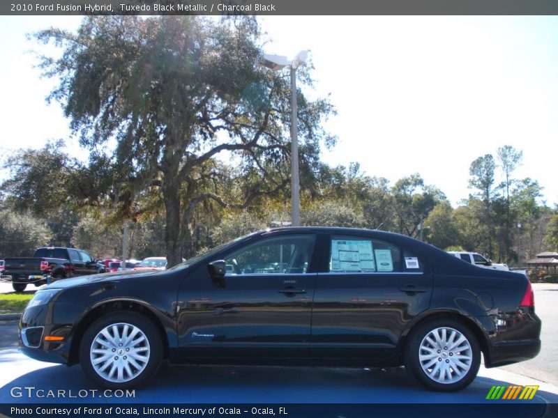 Tuxedo Black Metallic / Charcoal Black 2010 Ford Fusion Hybrid