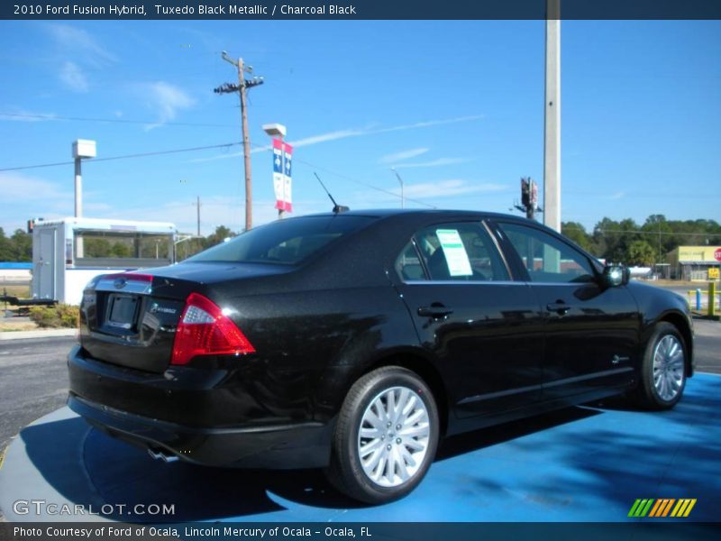Tuxedo Black Metallic / Charcoal Black 2010 Ford Fusion Hybrid