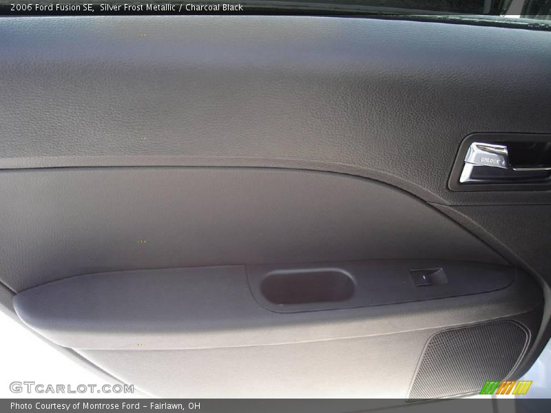 Silver Frost Metallic / Charcoal Black 2006 Ford Fusion SE