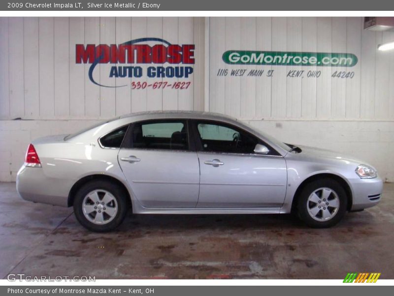 Silver Ice Metallic / Ebony 2009 Chevrolet Impala LT