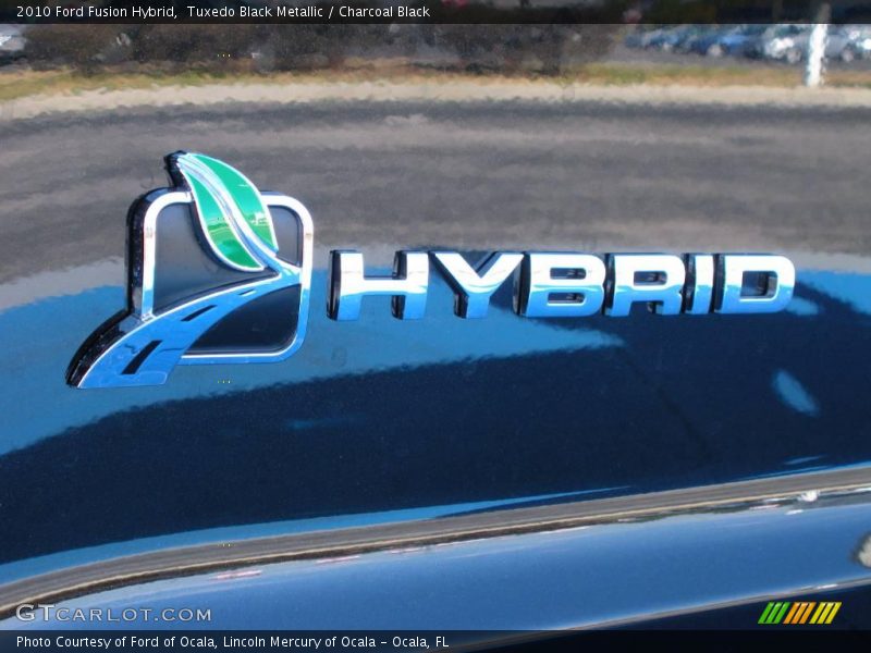 Tuxedo Black Metallic / Charcoal Black 2010 Ford Fusion Hybrid