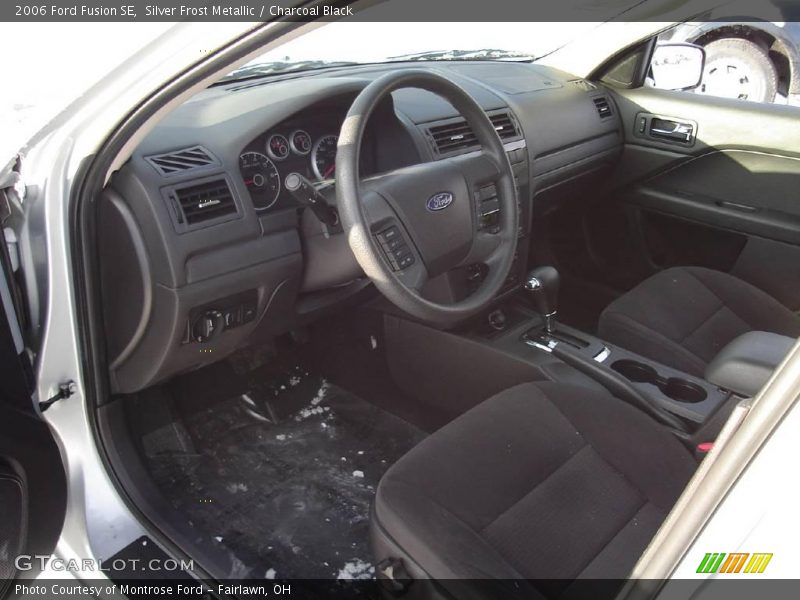 Silver Frost Metallic / Charcoal Black 2006 Ford Fusion SE