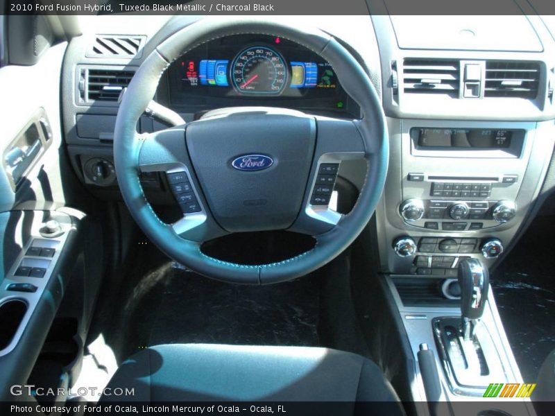 Tuxedo Black Metallic / Charcoal Black 2010 Ford Fusion Hybrid