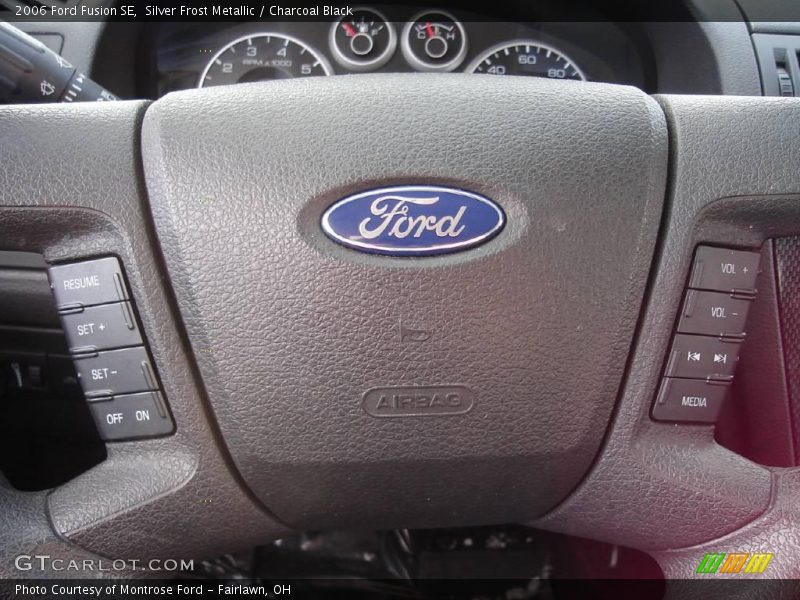 Silver Frost Metallic / Charcoal Black 2006 Ford Fusion SE