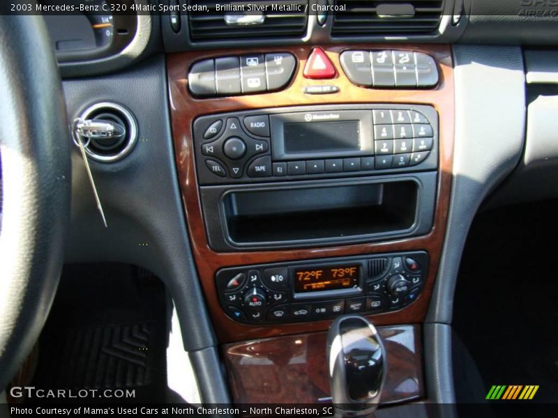 Brilliant Silver Metallic / Charcoal 2003 Mercedes-Benz C 320 4Matic Sport Sedan