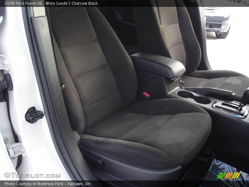 White Suede / Charcoal Black 2008 Ford Fusion SE