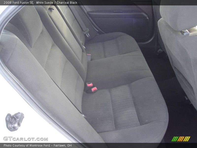 White Suede / Charcoal Black 2008 Ford Fusion SE