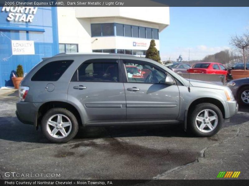 Dark Silver Metallic / Light Gray 2006 Chevrolet Equinox LT AWD