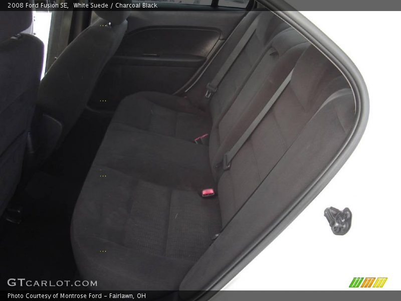 White Suede / Charcoal Black 2008 Ford Fusion SE