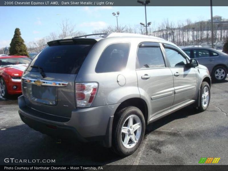 Dark Silver Metallic / Light Gray 2006 Chevrolet Equinox LT AWD