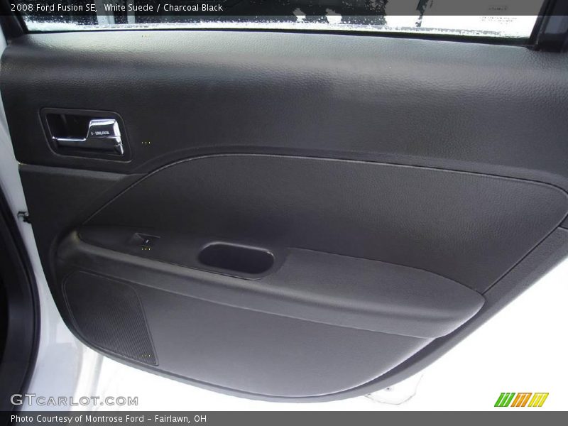 White Suede / Charcoal Black 2008 Ford Fusion SE