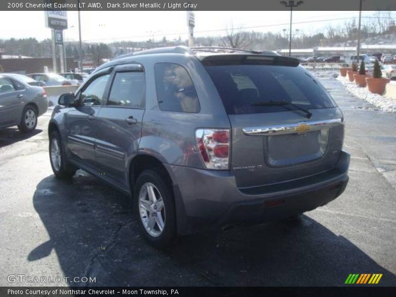 Dark Silver Metallic / Light Gray 2006 Chevrolet Equinox LT AWD