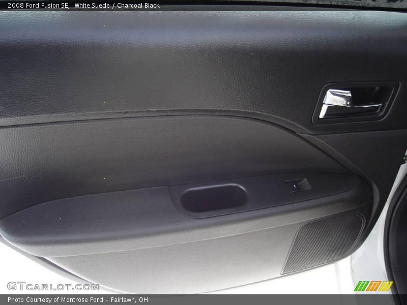 White Suede / Charcoal Black 2008 Ford Fusion SE