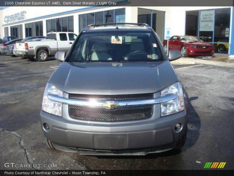Dark Silver Metallic / Light Gray 2006 Chevrolet Equinox LT AWD