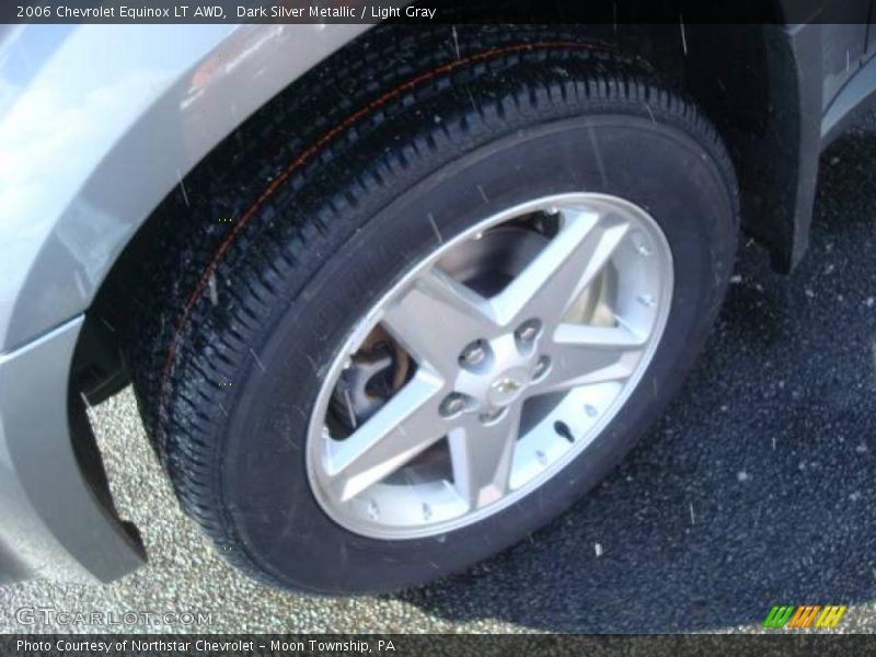 Dark Silver Metallic / Light Gray 2006 Chevrolet Equinox LT AWD