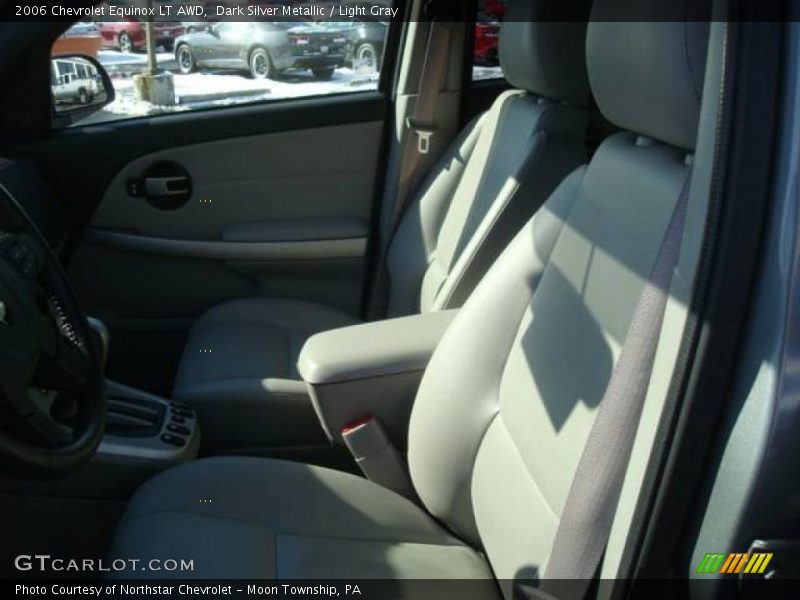 Dark Silver Metallic / Light Gray 2006 Chevrolet Equinox LT AWD