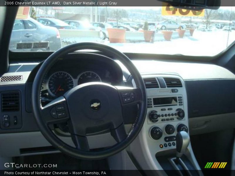 Dark Silver Metallic / Light Gray 2006 Chevrolet Equinox LT AWD