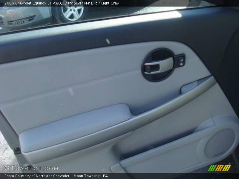 Dark Silver Metallic / Light Gray 2006 Chevrolet Equinox LT AWD