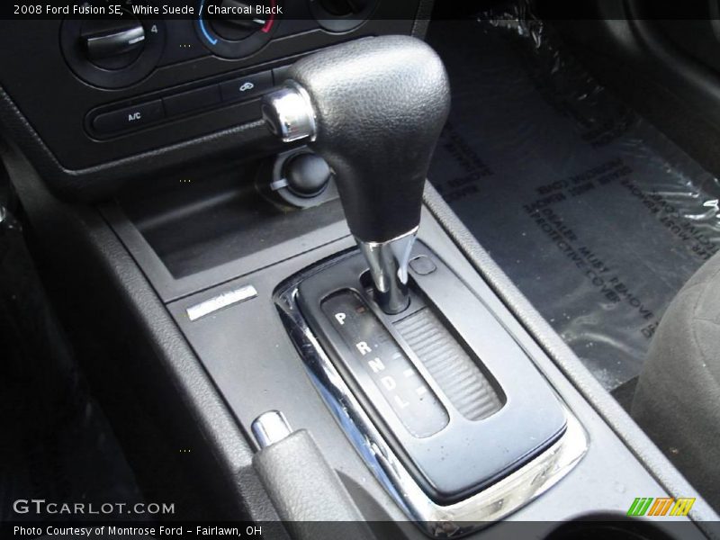 White Suede / Charcoal Black 2008 Ford Fusion SE