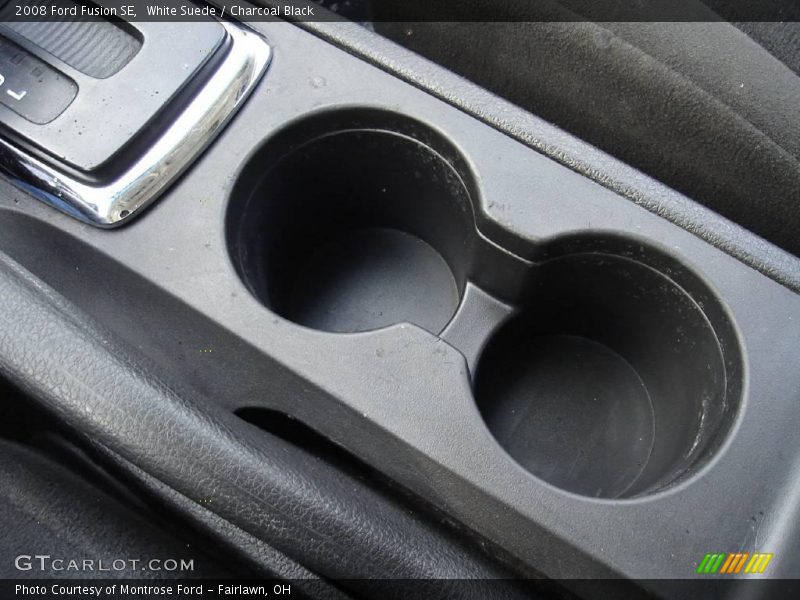 White Suede / Charcoal Black 2008 Ford Fusion SE